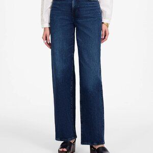 Madewell The Perfect Vintage Wide Leg Jean in Nighthawk Wash